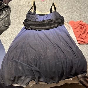 Purple sparkle homecoming dress! Size 18!